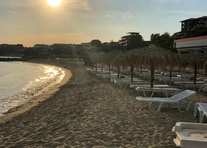 First Line Apartment In Sveti Vlas Next To Marina Complex Top Apartment